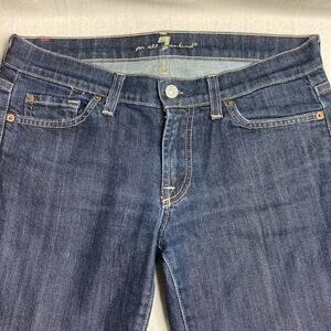 7 for all mankind blue jeans cut 713682 size 28